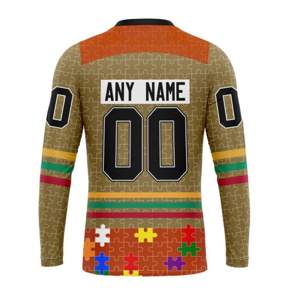 Personalized NHL Anaheim Ducks Specialized Design With Fearless Aganst Autism Concept Hoodie