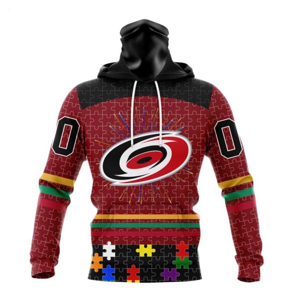 Personalized NHL Carolina Hurricanes Specialized Design With Fearless Aganst Autism Concept Hoodie