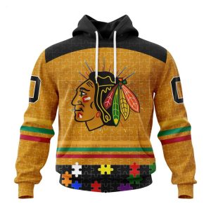 NHL Chicago Blackhawks Special Pink Paisley Design Hoodie