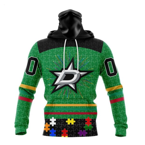 Personalized NHL Dallas Stars Specialized Design With Fearless Aganst Autism Concept Hoodie