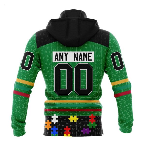 Personalized NHL Dallas Stars Specialized Design With Fearless Aganst Autism Concept Hoodie