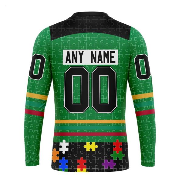 Personalized NHL Dallas Stars Specialized Design With Fearless Aganst Autism Concept Hoodie