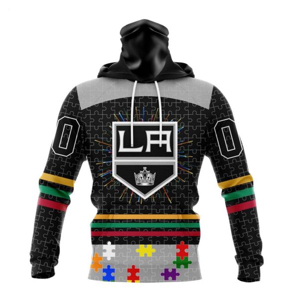 Personalized NHL Los Angeles Kings Specialized Design With Fearless Aganst Autism Concept Hoodie