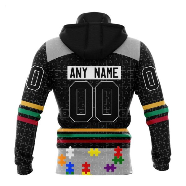 Personalized NHL Los Angeles Kings Specialized Design With Fearless Aganst Autism Concept Hoodie