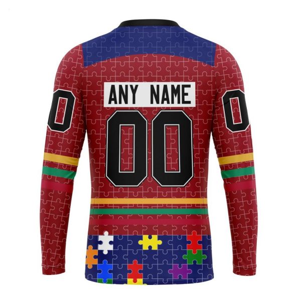 Personalized NHL Montreal Canadiens Specialized Design With Fearless Aganst Autism Concept Hoodie