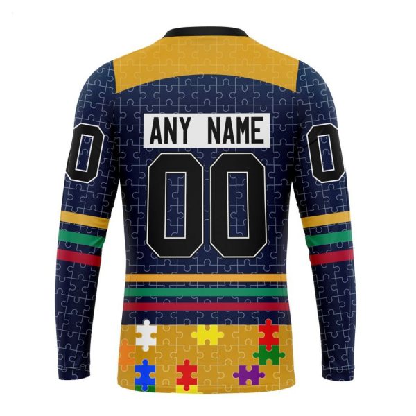 Personalized NHL Nashville Predators Specialized Design With Fearless Aganst Autism Concept Hoodie