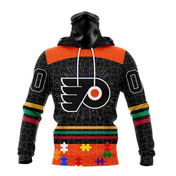 Personalized NHL Philadelphia Flyers Specialized Design With Fearless Aganst Autism Concept Hoodie