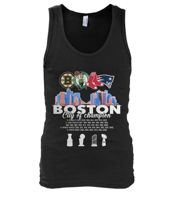 Boston City Of Champion T-Shirt