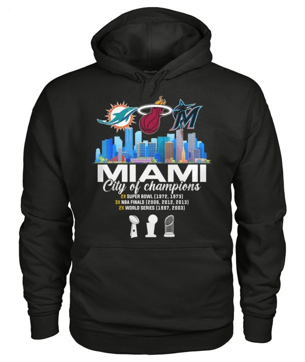 Miami City Of Champion T-Shirt