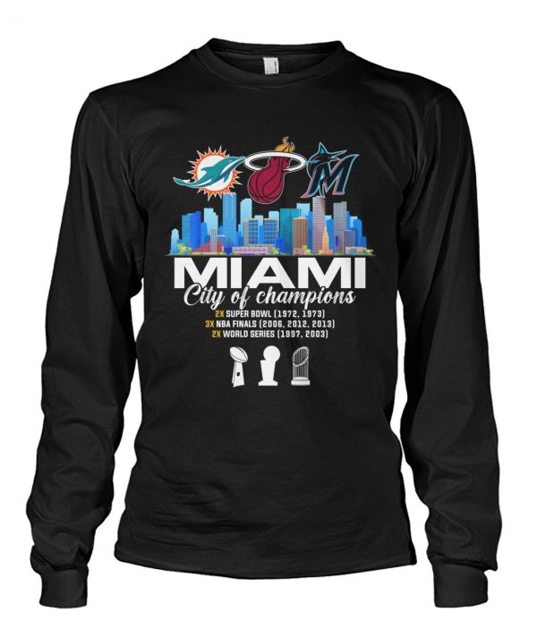 Miami City Of Champion T-Shirt