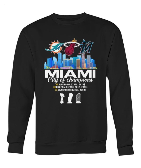 Miami City Of Champion T-Shirt