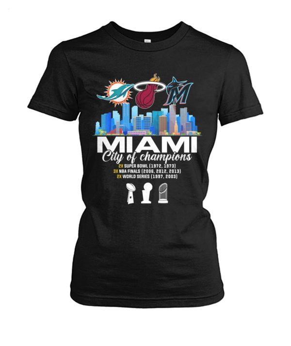 Miami City Of Champion T-Shirt