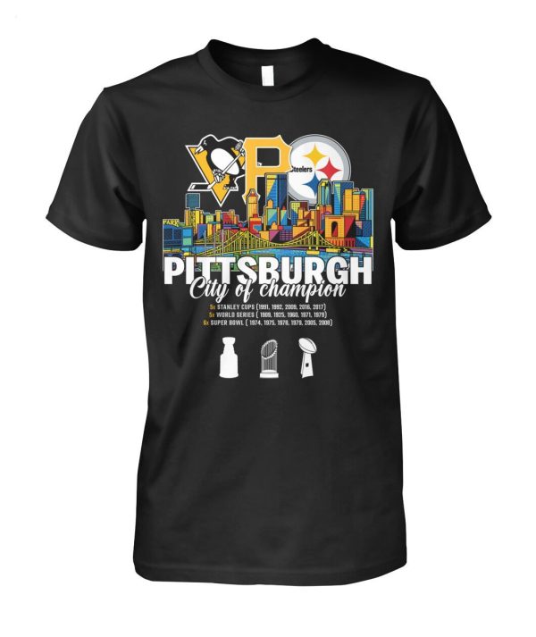 Pittsburgh City Of Champion T-Shirt