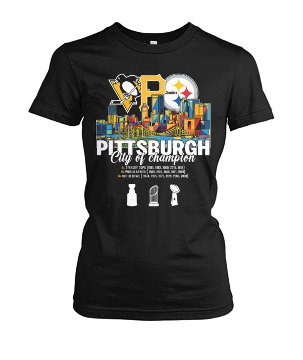 Pittsburgh City Of Champion T-Shirt