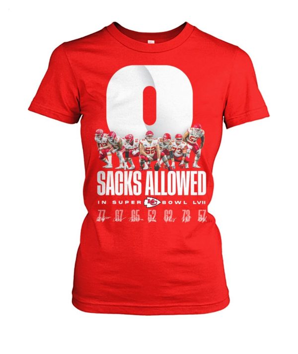 Sacks Allowed In Super Bowl LVII T-Shirt