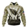 Personalized NFL Atlanta Falcons Salute To Service Honor Veterans And Their Families Hoodie