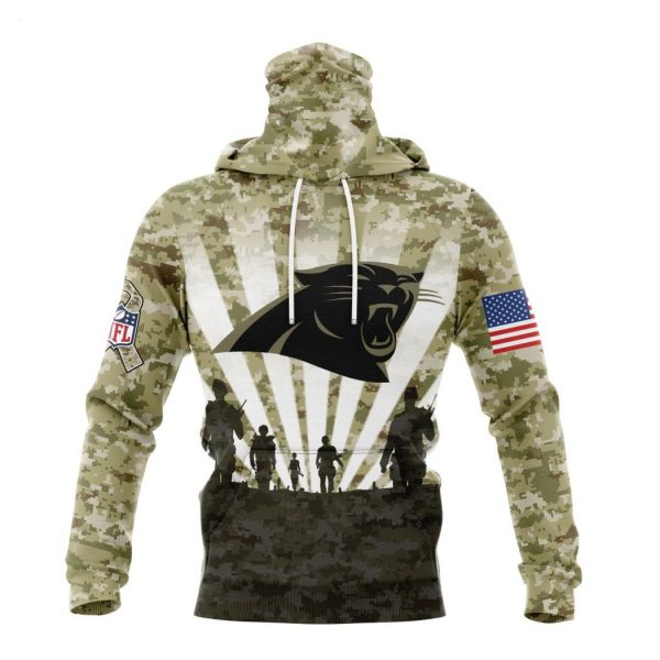 Personalized NFL Carolina Panthers Salute To Service Honor Veterans And Their Families Hoodie