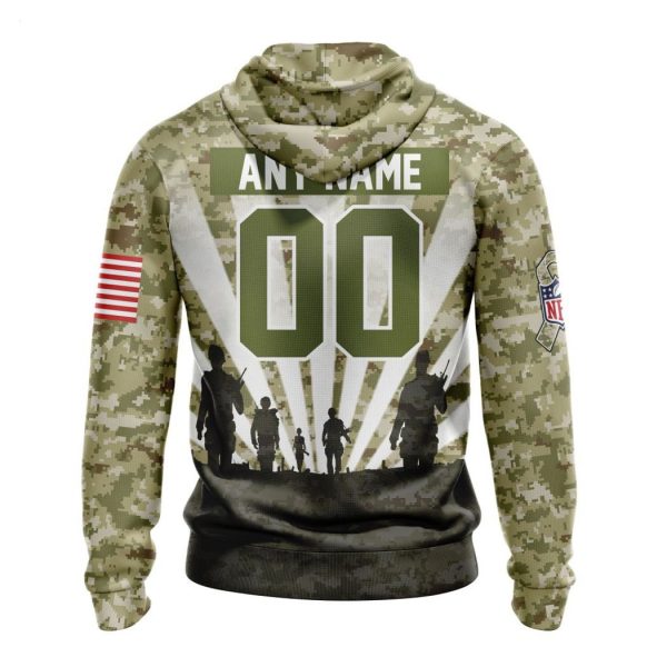 Personalized NFL Denver Broncos Salute To Service Honor Veterans And Their Families Hoodie