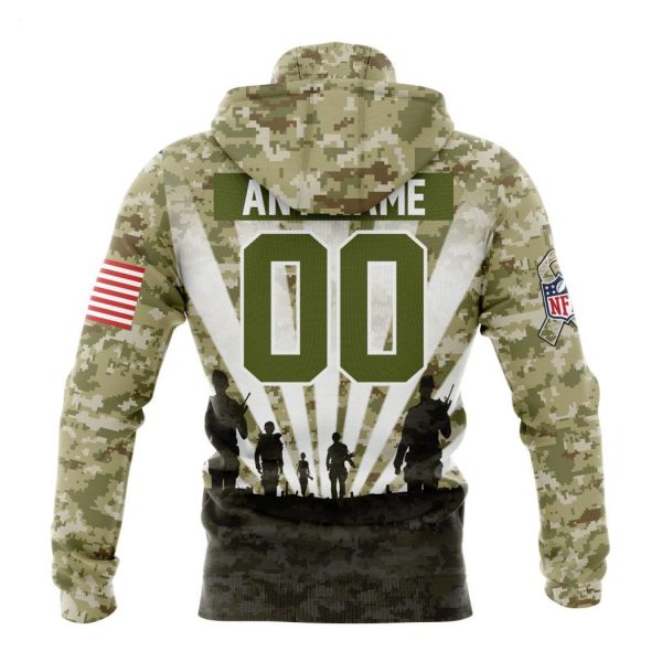 Personalized NFL Denver Broncos Salute To Service Honor Veterans And Their Families Hoodie