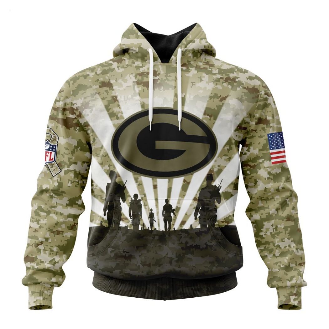 packers hoodie salute to service