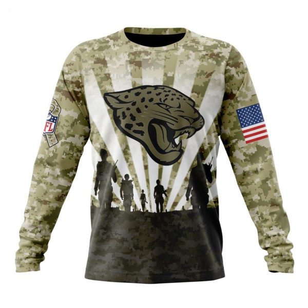 Personalized NFL Jacksonville Jaguars Salute To Service Honor Veterans And Their Families Hoodie