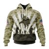 Personalized NFL New England Patriots Salute To Service Honor Veterans And Their Families Hoodie