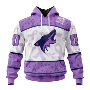 Personalized NHL Arizona Coyotes Special Teenage Mutant Ninja Turtles Design Hoodie