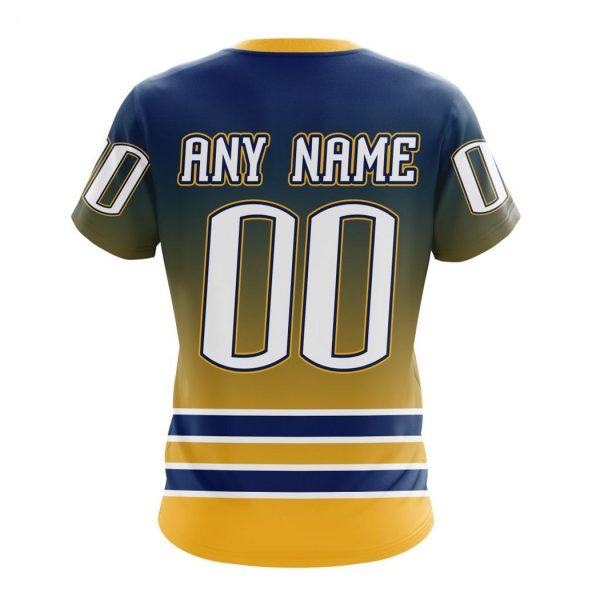 Personalized NHL Buffalo Sabres Special Retro Gradient Design Hoodie