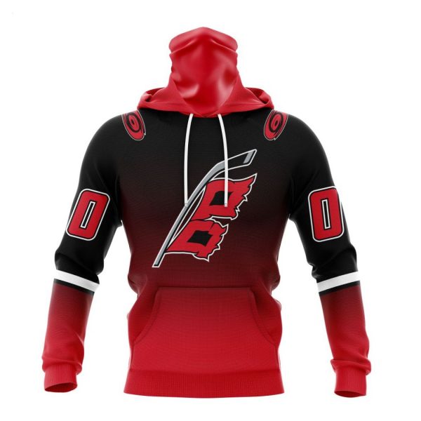 Personalized NHL Carolina Hurricanes Special Retro Gradient Design Hoodie