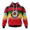 Personalized NHL Carolina Hurricanes Special Retro Gradient Design Hoodie