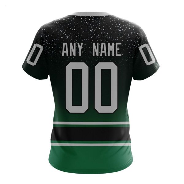 Personalized NHL Dallas Stars Special Retro Gradient Design Hoodie