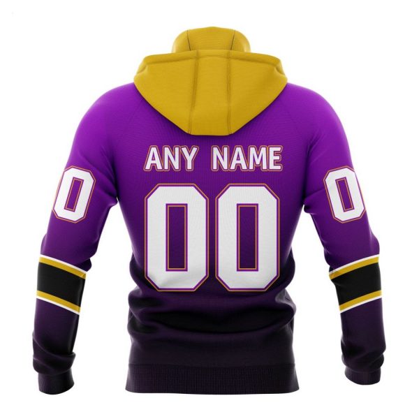 Personalized NHL Los Angeles Kings Special Retro Gradient Design Hoodie