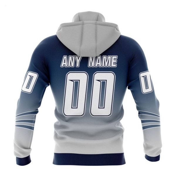 Personalized NHL Nashville Predators Special Retro Gradient Design Hoodie