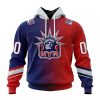 Personalized NHL New York Islanders Special Retro Gradient Design Hoodie