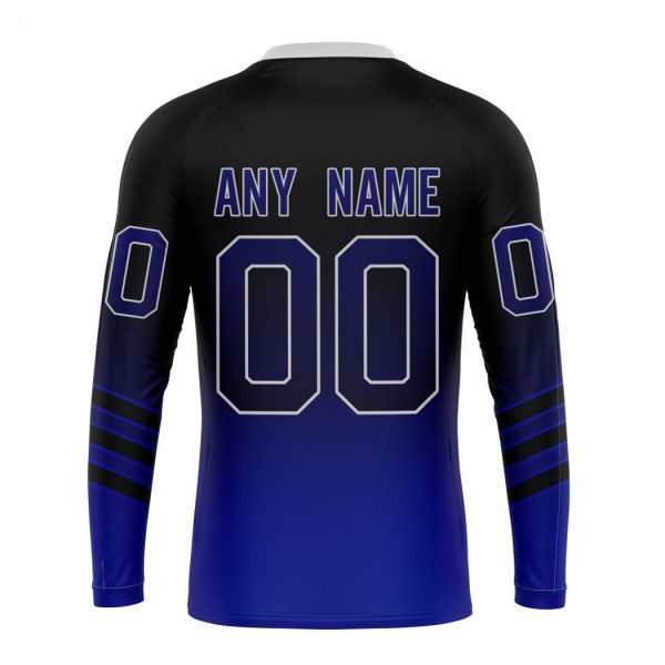 Personalized NHL Tampa Bay Lightning Special Retro Gradient Design Hoodie