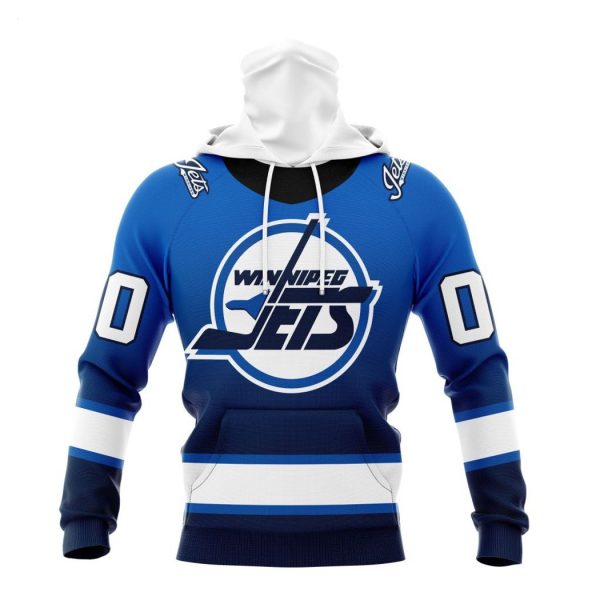 Personalized NHL Winnipeg Jets Special Retro Gradient Design Hoodie