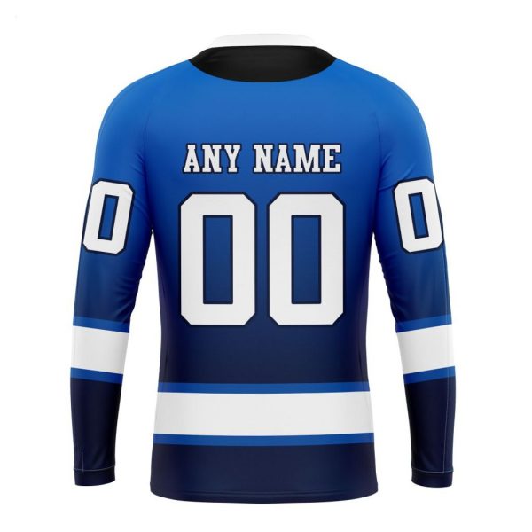 Personalized NHL Winnipeg Jets Special Retro Gradient Design Hoodie
