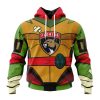 Personalized NHL Detroit Red Wings Special Teenage Mutant Ninja Turtles Design Hoodie