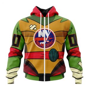 Personalized NHL New York Islanders Special Teenage Mutant Ninja Turtles Design Hoodie