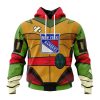 Personalized NHL New York Islanders Special Teenage Mutant Ninja Turtles Design Hoodie