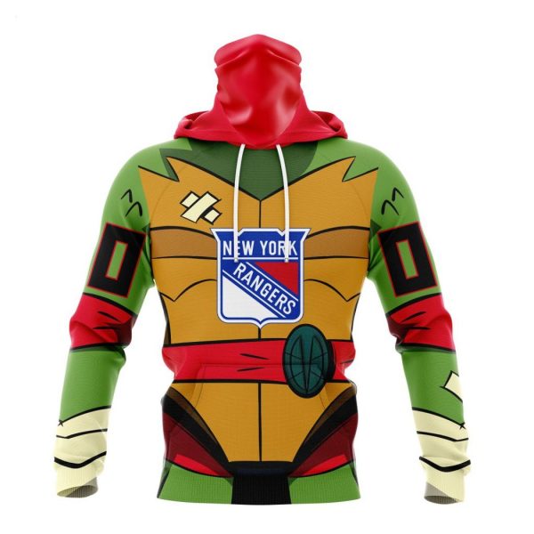 Personalized NHL New York Rangers Special Teenage Mutant Ninja Turtles Design Hoodie