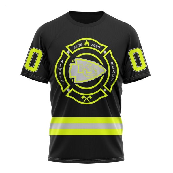 Personalized NFL Kansas City Chiefs Special FireFighter Uniform Design Hoodie