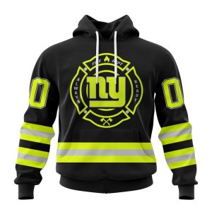 Personalized NFL New York Giants Special FireFighter Uniform Design Hoodie