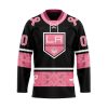 NHL Florida Panthers Specialized Hockey Jersey In Classic Style With Paisley! Pink Breast Cancer