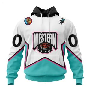 Personalized NHL San Jose Sharks All-Star Western Conference 2023 Hoodie