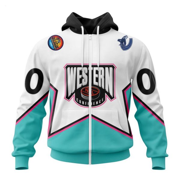 Personalized NHL Vancouver Canucks All-Star Western Conference 2023 Hoodie