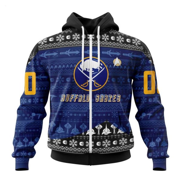 Personalized NHL Buffalo Sabres Special Star Trek Design Hoodie