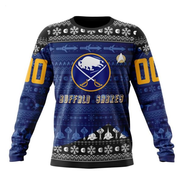 Personalized NHL Buffalo Sabres Special Star Trek Design Hoodie