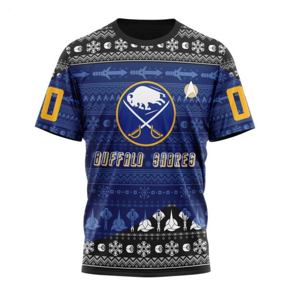 Personalized NHL Buffalo Sabres Special Star Trek Design Hoodie