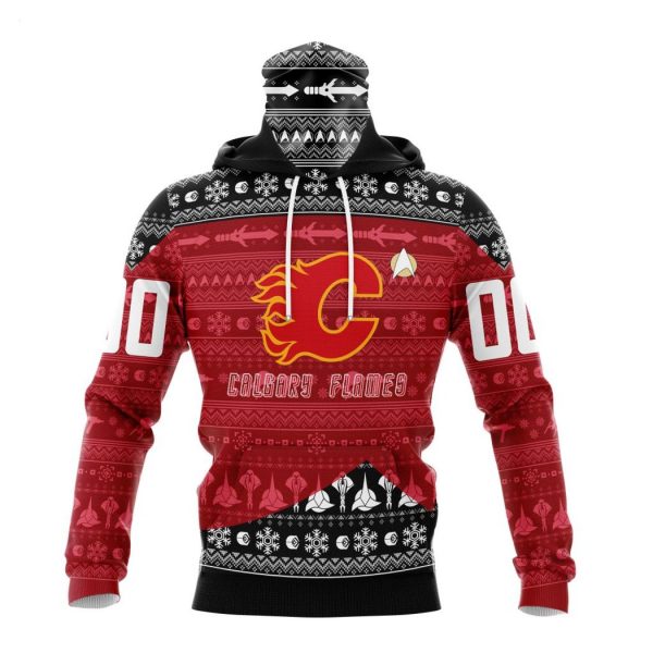 Personalized NHL Calgary Flames Special Star Trek Design Hoodie